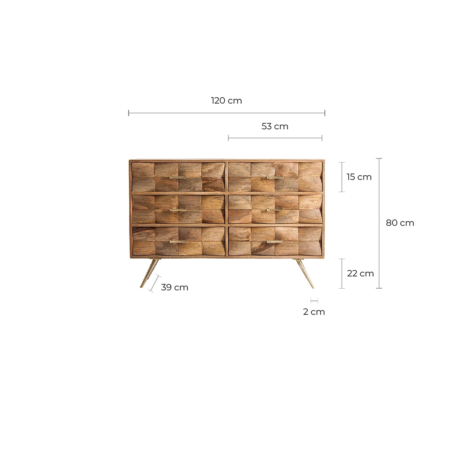 KUSEL CHEST OF DRAWERS
